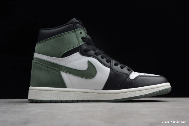 Retro Jordan High OG 1 Clay Green Air 555088-135 0815